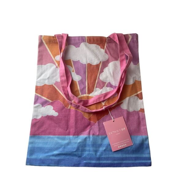 NWT Skinnydip London Women's Canvas Medium Tote Bag - Picture 2 of 4